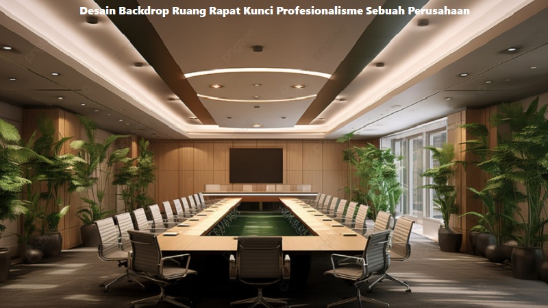 Desain Backdrop Ruang Rapat Kunci Profesionalisme Sebuah Perusahaan